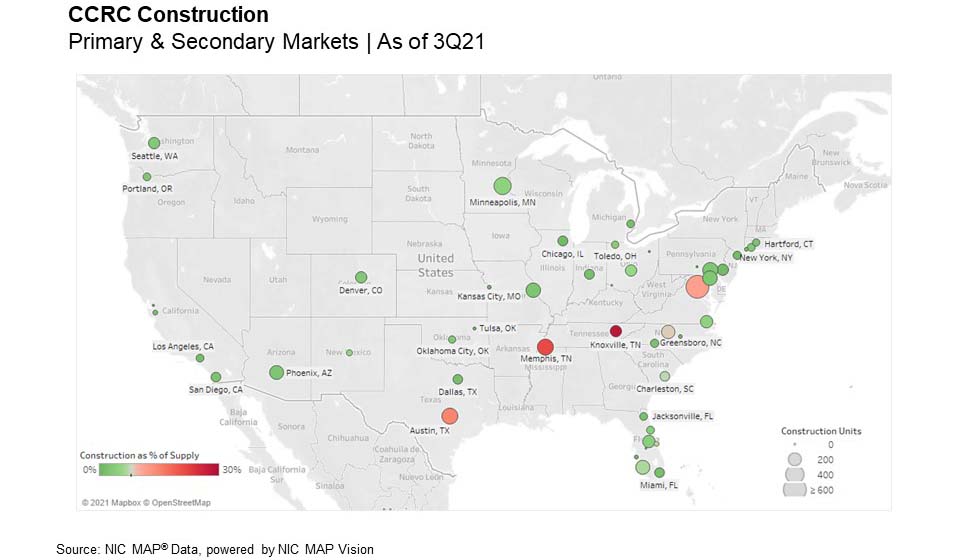CCRC Construction Map 3Q21