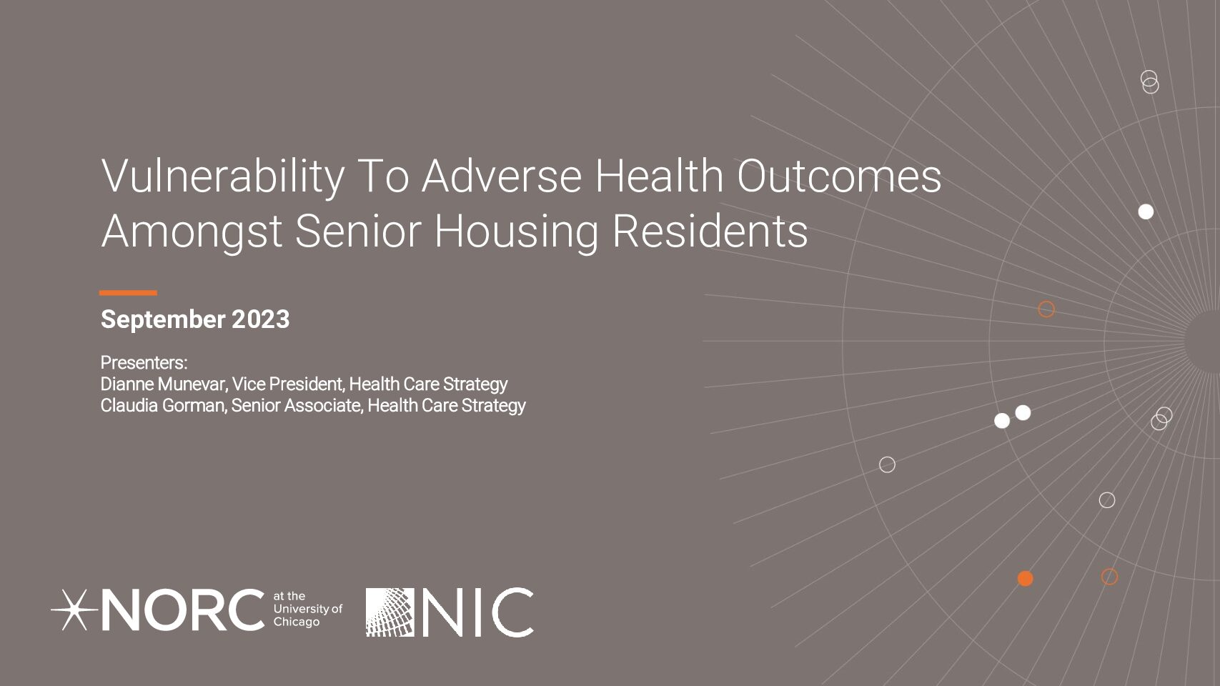 Frailty Study Research Report Phase 1