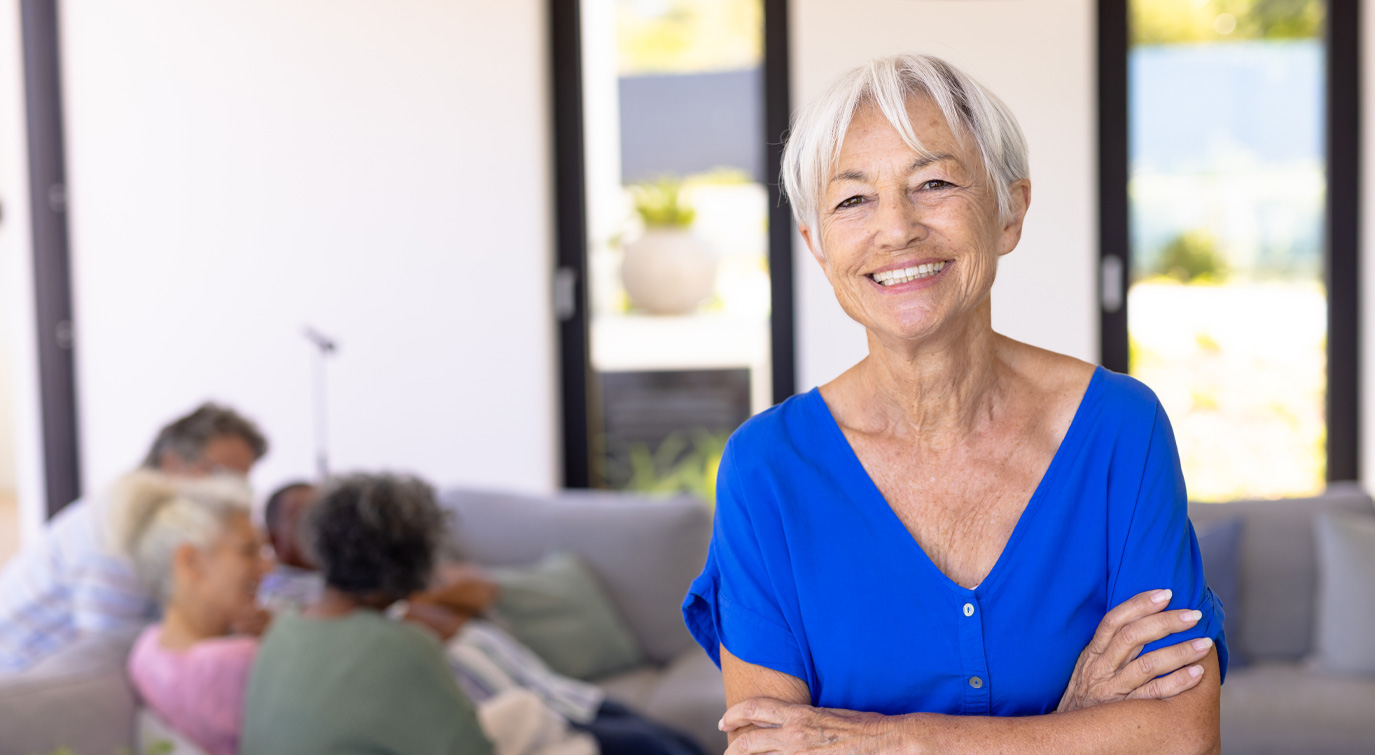 Senior Women at Nursing Care Facility