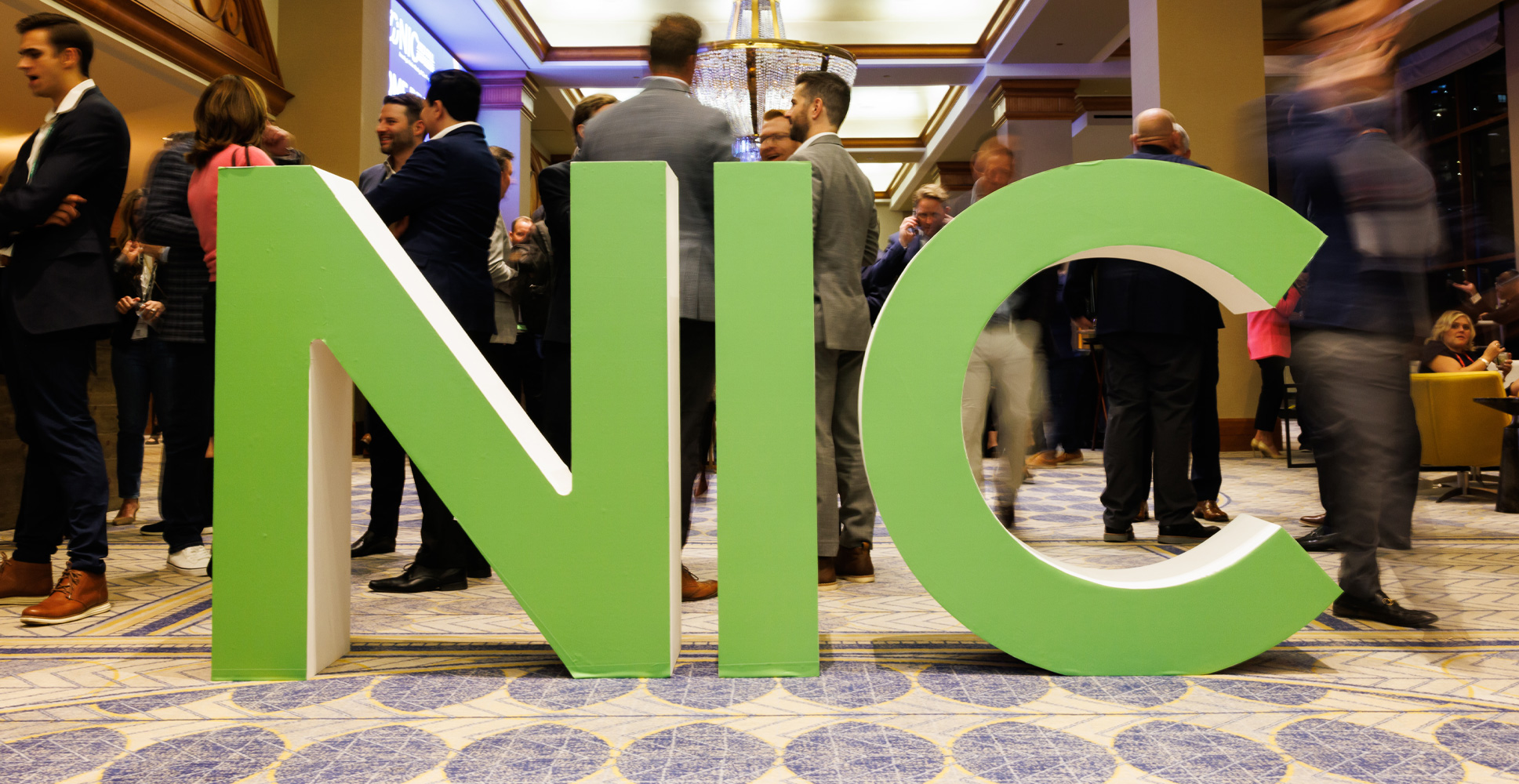 Large NIC Letters at conference