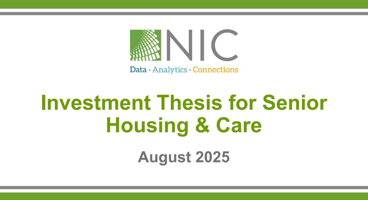 Investment Thesis for Senior Housing & Care