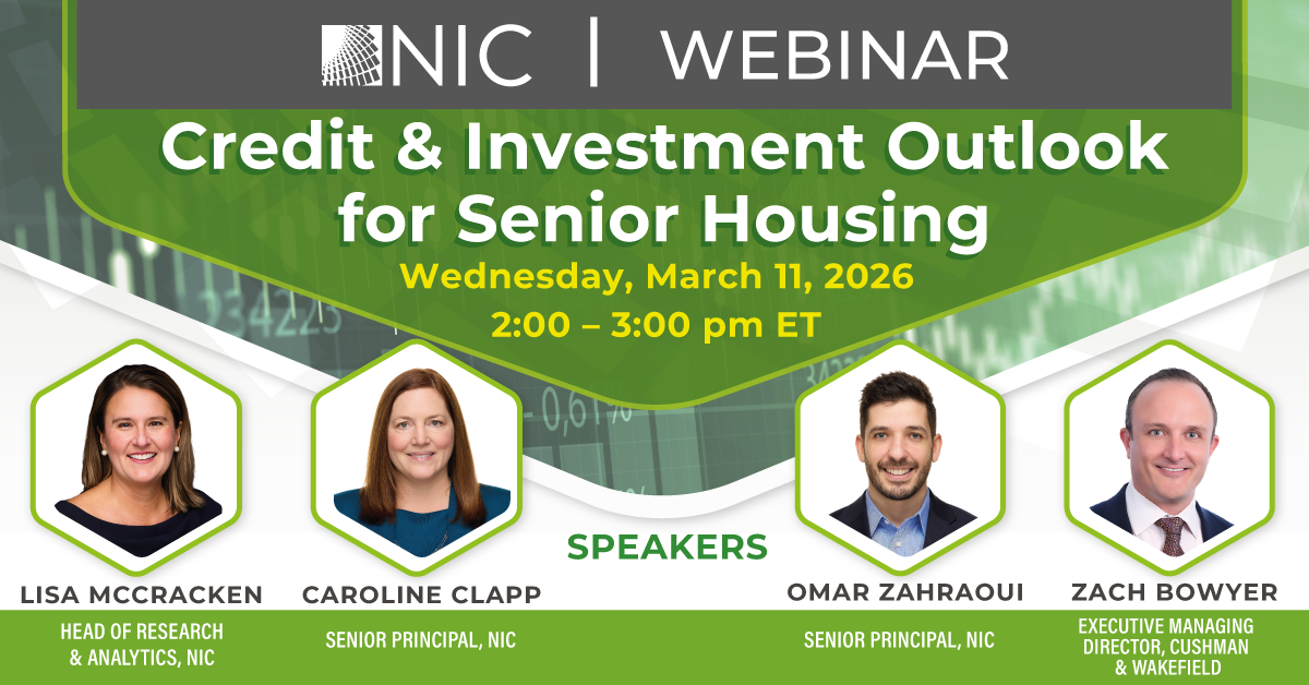 Credit & Investment Outlook for Senior Housing
